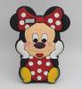 Силиконов калъф / гръб / TPU 3D за Huawei Ascend P8 Lite / Huawei P8 Lite - черен / Minnie mouse