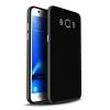Силиконов калъф / гръб / TPU за Samsung Galaxy S8 G950 - черен / ромбове / черен кант