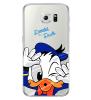 Ултра тънък силиконов калъф / гръб / TPU Ultra Thin за Samsung Galaxy Grand Prime G530 - прозрачен / Donald Duck