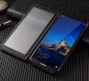 Луксозен кожен калъф Active Flip Cover за Huawei P Smart Plus - черен