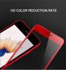 3D full cover Tempered glass screen protector Apple iPhone 6 Plus / Извит стъклен скрийн протектор за Apple iPhone 6S Plus - червен