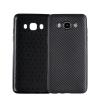 Силиконов калъф / гръб / TPU за Samsung Galaxy J7 2016 J710 - черен / карбон