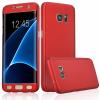 Твърд гръб Magic Skin 360° FULL за Samsung Galaxy S7 Edge G935 - червен
