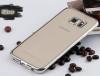 Луксозен силиконов гръб TPU за Samsung Galaxy S6 G920 - прозрачен / сребрист кант