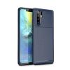 Луксозен силиконов калъф / гръб / TPU Auto Focus за Huawei P30 Pro - тъмно син / Carbon