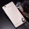 Луксозен силиконов калъф / гръб / TPU за Huawei P9 Lite - себрист / огледален