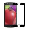 3D full cover Tempered glass screen protector Lenovo Moto E4 Plus / Извит стъклен скрийн протектор Lenovo Moto E4 Plus - черен