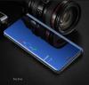 Луксозен калъф Clear View Cover с твърд гръб за Huawei Mate 20 Lite - син