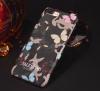 Луксозен гръб Valentino за Apple iPhone 7 / iPhone 8 - пеперуди / камуфлаж