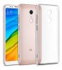 Луксозен твърд гръб за Xiaomi Redmi 5 Plus - прозрачен 