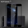 3D full cover Tempered glass screen protector Huawei P10 / Извит стъклен скрийн протектор Huawei P10 - черен