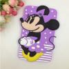 Силиконов калъф / гръб / TPU 3D за Samsung Galaxy A5 SM-A500F / Samsung A5 - лилав / Minnie mouse