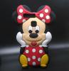 Силиконов калъф / гръб / TPU 3D за Huawei P9 - черен / Minnie mouse