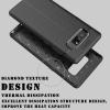 Луксозен силиконов калъф / гръб / TPU за Samsung Galaxy Note 8 N950 - черен / имитиращ кожа