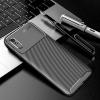 Луксозен силиконов калъф / гръб / TPU Auto Focus за Xiaomi Redmi 9A - черен / Carbon