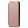 Луксозен кожен калъф Flip тефтер със стойка OPEN за Samsung Galaxy A26 5G - Rose Gold