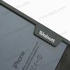 Силиконов Bumper /  Walnutt / за Apple iPhone 5 / 5S - черно с цикламено