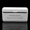 Външна батерия Power Bank за Apple iPhone 5 5S, iPad mini - 2600mAh / бял