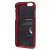 Луксозен силиконов калъф / гръб / TPU Mercury GOOSPERY Jelly Case за Apple iPhone 6 4.7" - червен