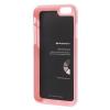 Луксозен силиконов калъф / гръб / TPU Mercury GOOSPERY Jelly Case за Apple iPhone 6 4.7" - розов