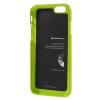 Луксозен силиконов калъф / гръб / TPU Mercury GOOSPERY Jelly Case за Apple iPhone 6 4.7" - зелен