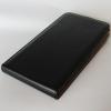 Кожен калъф Flip тефтер Flexi със силиконов гръб за Sony Xperia C3 D2533 - черен