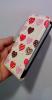 Кожен калъф Flip тефтер за Apple iPhone 5 / 5S - Heart