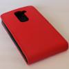 Кожен калъф Flip тефтер Flexi за LG G2 Mini D620 - червен