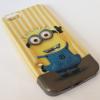Силиконов калъф / гръб / TPU за Apple iPhone 5 / iPhone 5S - жълт / Despicable me / Миньоните