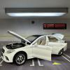 Метална кола Mercedes-Benz C260 с отварящи се врати капаци светлини и звуци 1:32
