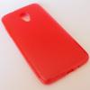 Силиконов гръб / калъф / TPU за HTC Desire 700 - червен / мат