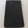 Силиконов калъф / гръб / TPU за Sony Xperia Z L36h - черен / гланц