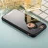 Луксозен твърд гръб за Apple iPhone 7 / iPhone 8 - черен / гланц
