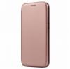 Луксозен кожен калъф Flip тефтер със стойка OPEN за Samsung Galaxy J5 2017 J530 - Rose Gold