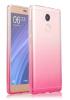 Силиконов калъф / гръб / TPU за Lenovo K6 - прозрачен с розово / преливащ