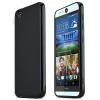 Силиконов калъф / гръб / TPU за HTC Desire 320 - черен / гланц