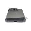 Луксозен гръб TPU кейс Kajsa Aluminium Trans-Shield Case с безжично зареждане MagSafe за Apple iPhone 16 Pro (6.3) - черен