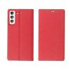 Луксозен кожен калъф Flip тефтер Vennus за Samsung Galaxy A53 5G - червен