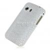 Заден предпазен капак за Samsung S5360 Galaxy Y "Perforated style" бял