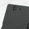 Заден предпазен твърд гръб за Sony Xperia Z Lt36H - сив / пясък