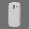 Заден предпазен капак (Grid) за Samsung Galaxy Ace 2/ i8160 - бял
