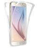 Силиконов калъф / гръб / TPU 360° за Samsung Galaxy A70 - прозрачен / 2 части / лице и гръб