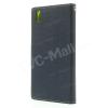 Кожен калъф Flip тефтер Mercury GOOSPERY Fancy Diary със стойка за HTC Desire 816 - тъмно синьо и зелено