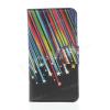 Кожен калъф Flip тефтер със стойка за Samsung Galaxy S5 G900 - meteor