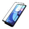 5D full cover Tempered glass Full Glue screen protector Motorola Moto E30 / Извит стъклен скрийн протектор с лепило от вътрешната страна за Motorola Moto E30 - черен