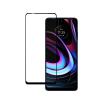 5D full cover Tempered glass Full Glue screen protector Motorola Edge 20 5G / Извит стъклен скрийн протектор с лепило от вътрешната страна за Motorola Edge 20 5G - черен