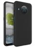 Силиконов калъф / гръб / TPU за Nokia X20 - черен / мат