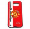 Силиконов калъф / гръб / TPU за Samsung Galaxy S6 G920 - червен / Manchester United