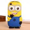 Силиконов калъф / гръб / TPU 3D за Huawei Ascend P8 / Huawei P8 - Minions Despicable me / Миньони Аз проклетникът