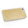 Силиконов калъф / гръб / TPU за Apple iPhone 6 4.7'' - златист с камъни
